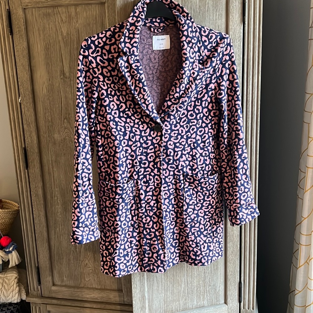 Knit blazer